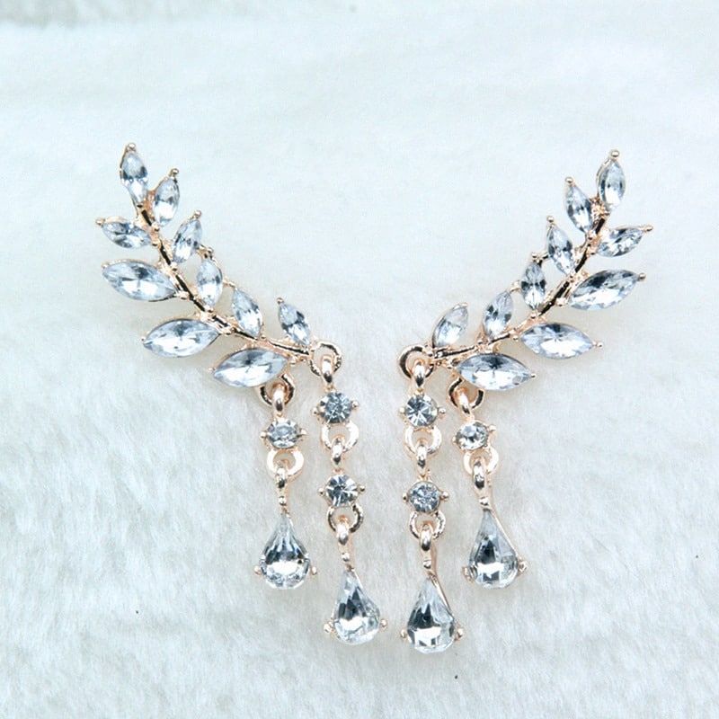 Gold or Silver Wings of An Angel Earrings