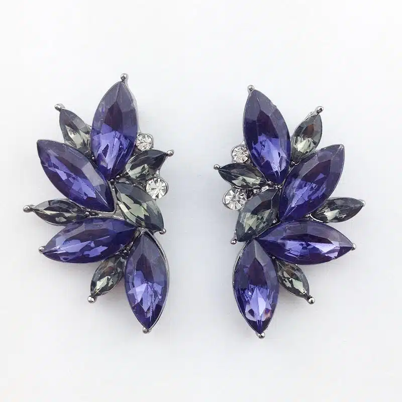 Elegant Crystal Earrings (Many Colors)