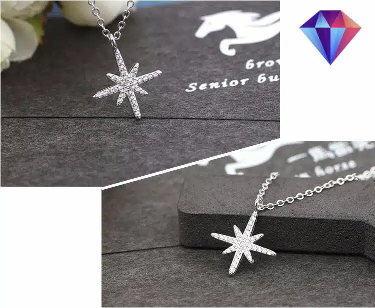 Free Silver I Am A Star Necklace