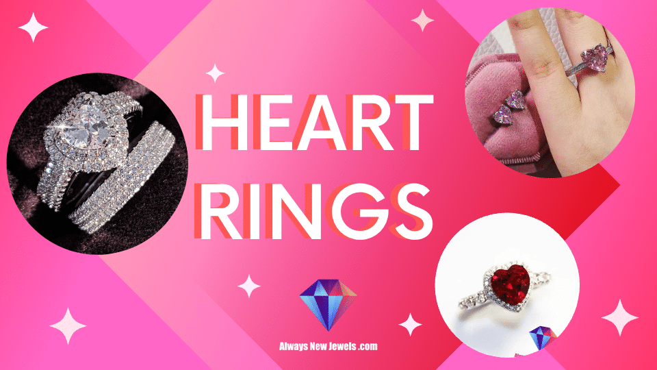ANJ New Rings - Heart Rings