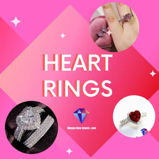 ANJ New Rings - Heart Rings