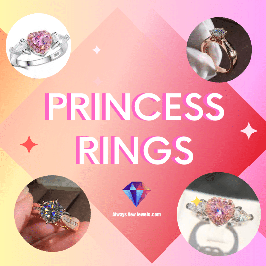 ANJ New Rings - Princess Rings