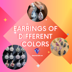 Earrings of Different Colors
