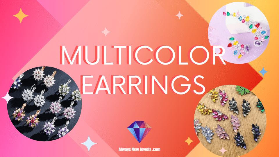 Multicolor Earrings on Sale